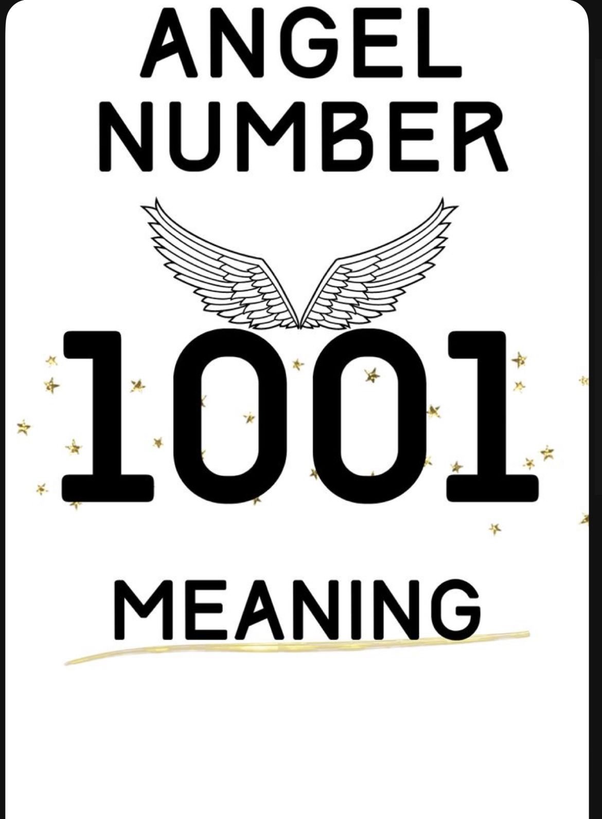 1001 Angel Number: A Message of Awakening, Progress, and Infinite Possibility