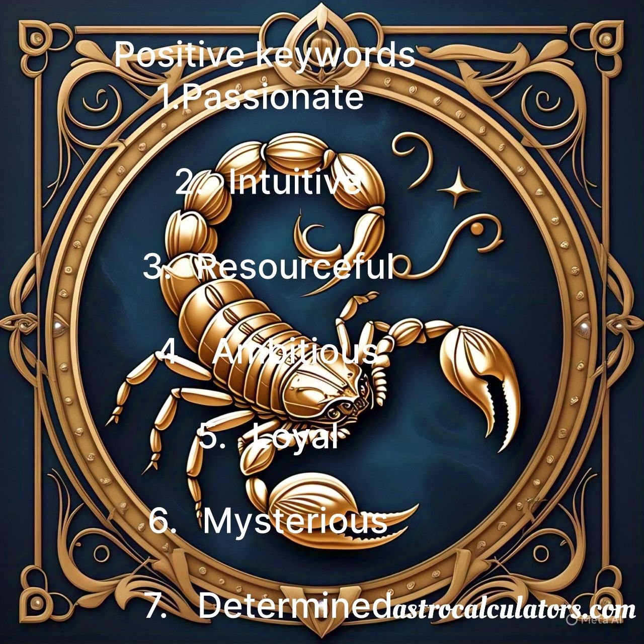 scorpio positive traits