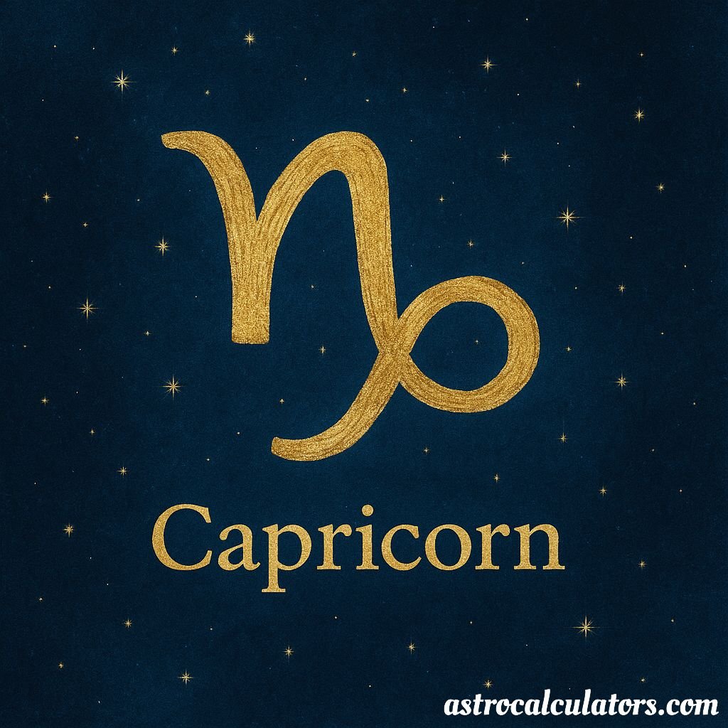 capricorn zodiac sign