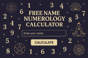 Free Name Numerology Calculator-AstroCalculator