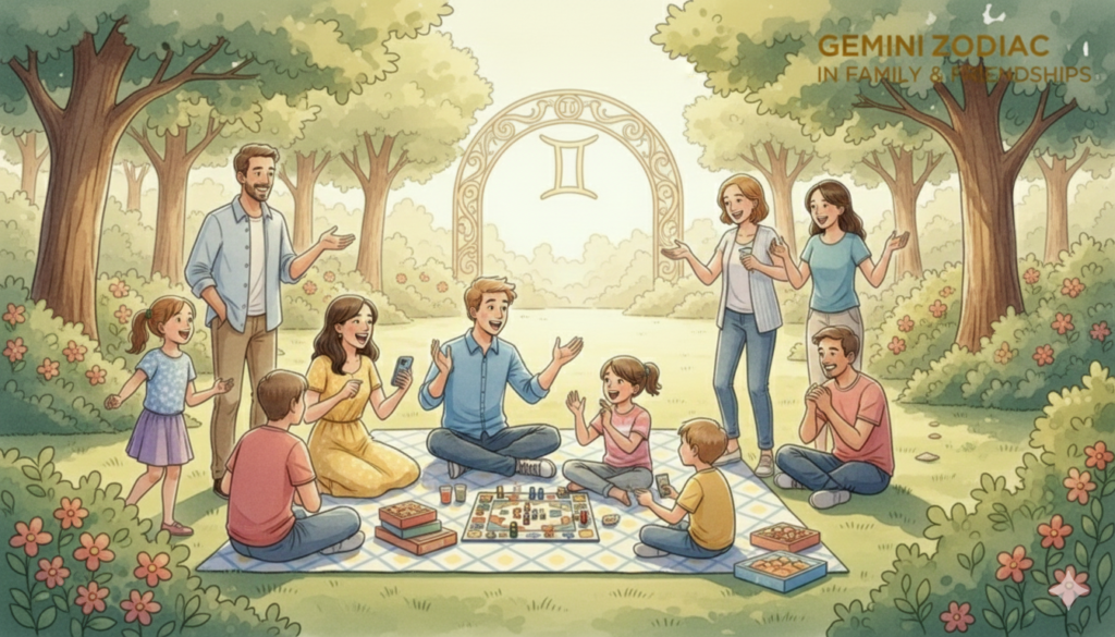 Gemini in Family & Friendships​