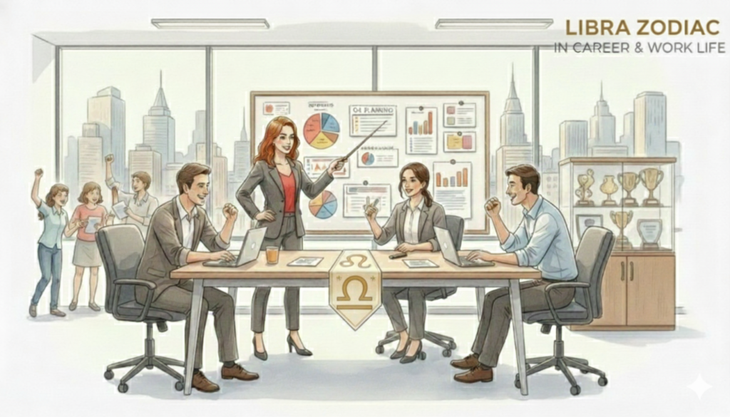 Libra Zodiac Sign in Career and Work