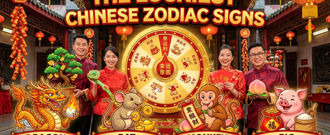 The Luckiest Chinese Zodiac Signs — Which Animals Are Blessed with the Most Fortune