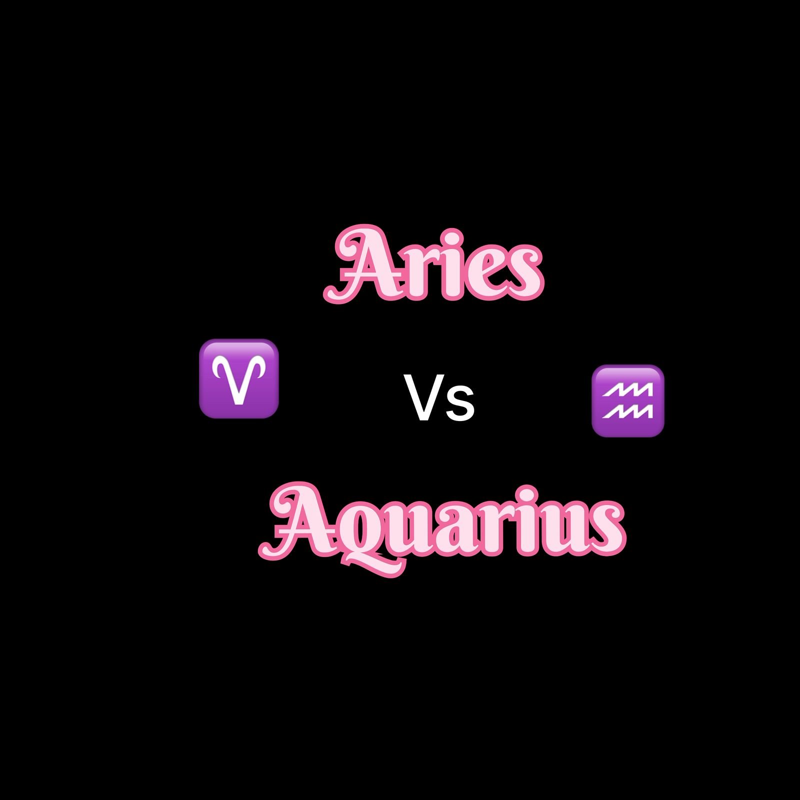 Aries vs Aquarius Compatibility: A Thrilling Union of Fire and Air