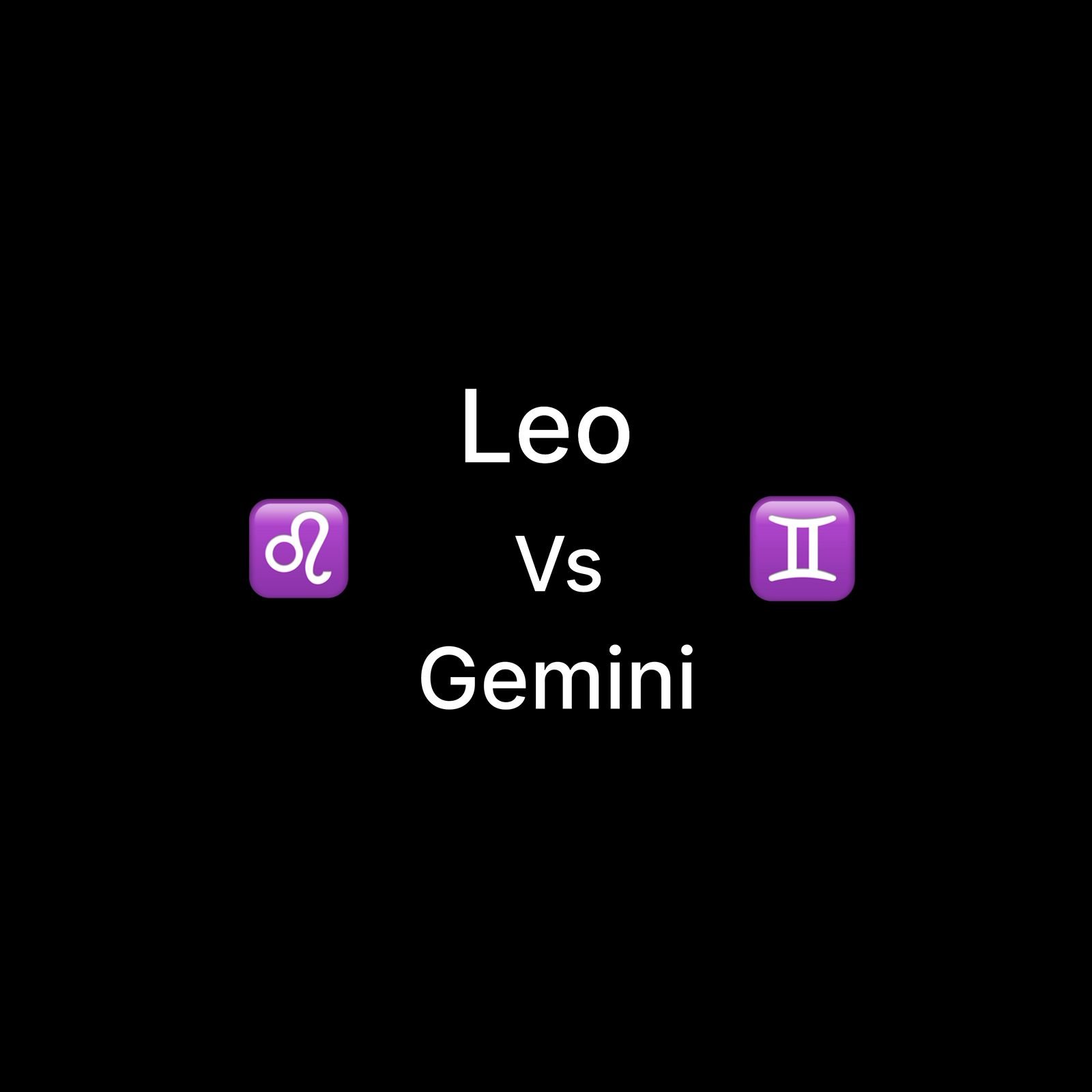 Leo vs Gemini Compatibility Guide: Love, Friendship, Emotions & More