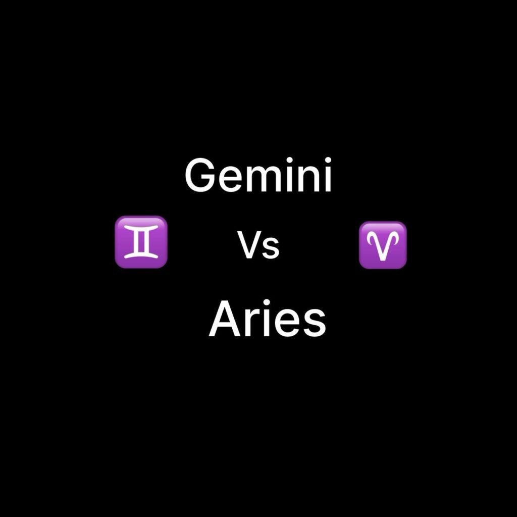 gemini vs aries