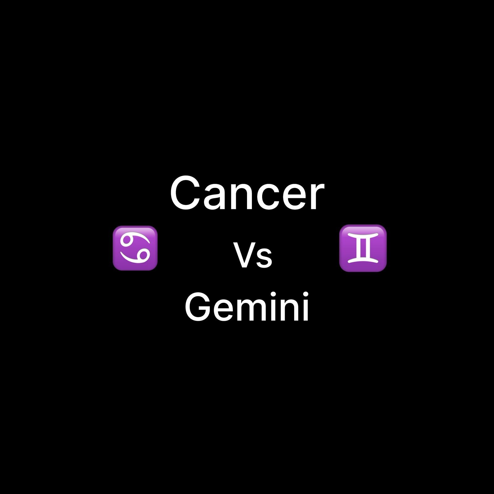 Cancer vs Gemini Compatibility: Emotions Meet Intellect in a Unique Union
