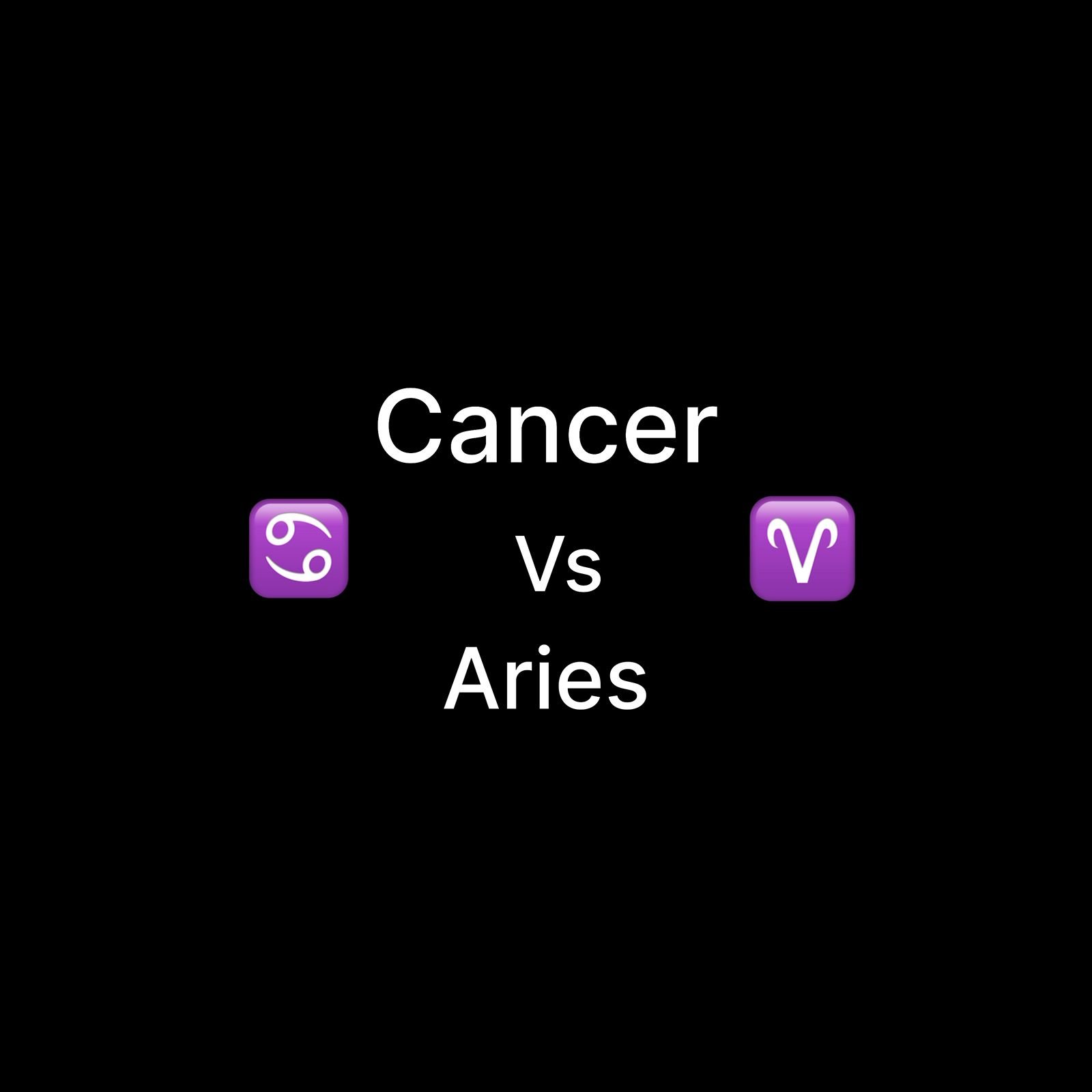 Cancer vs Aries Compatibility: A Clash of Fire and Water