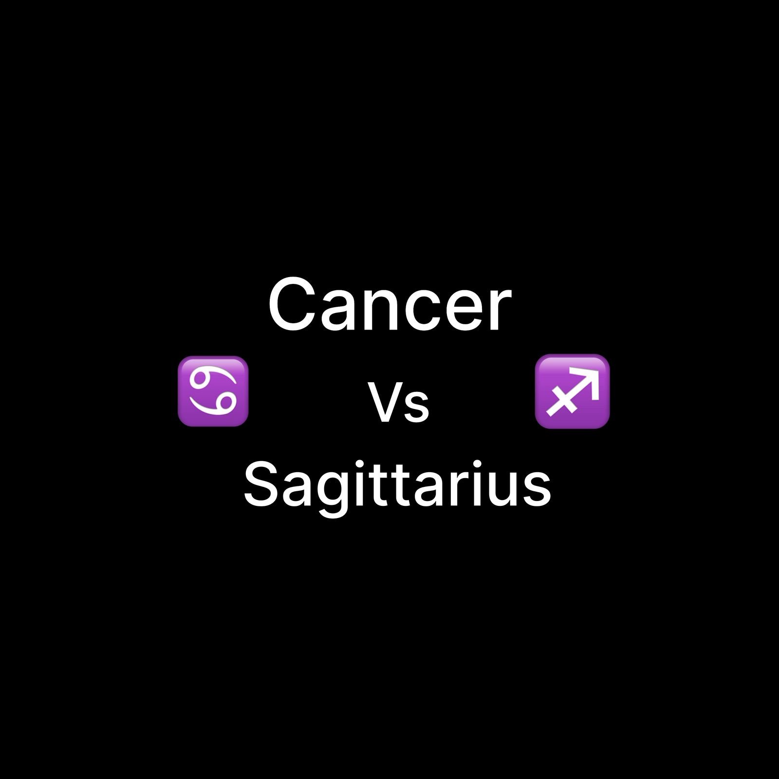 Cancer vs Sagittarius Compatibility Guide: Love, Friendship, Emotions & More