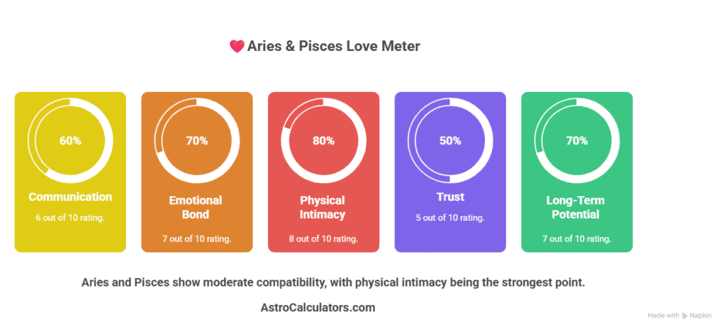 Aries & Pisces Love Meter