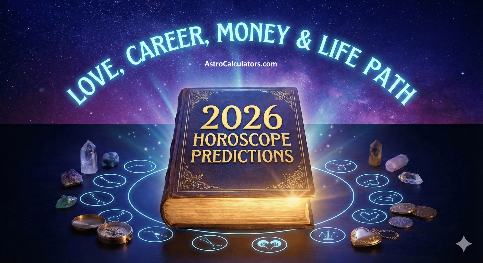 🌟 2026 Horoscope Predictions for All Zodiac Signs: Love, Career, Money & Life Path