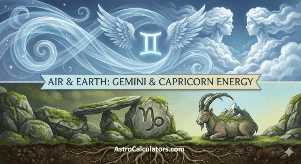 Air and Earth- How Gemini and Capricorn Energy Interact