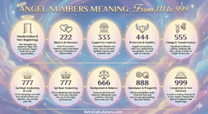 Angel Number Calculator - Free, by Date of Birth and by Name