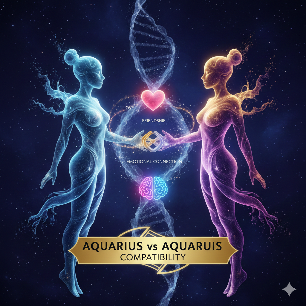 🌌 Aquarius vs Aquarius Compatibility Love Friendship Emotional Connection