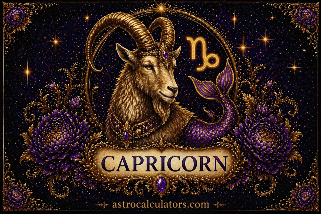 Capricorn Sign and Symbol