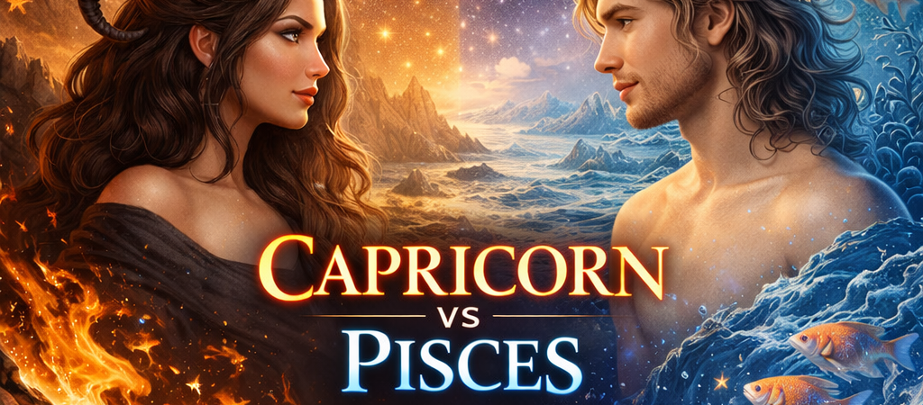 🪐 Capricorn vs Pisces Compatibility Love Emotion and Lasting Balance