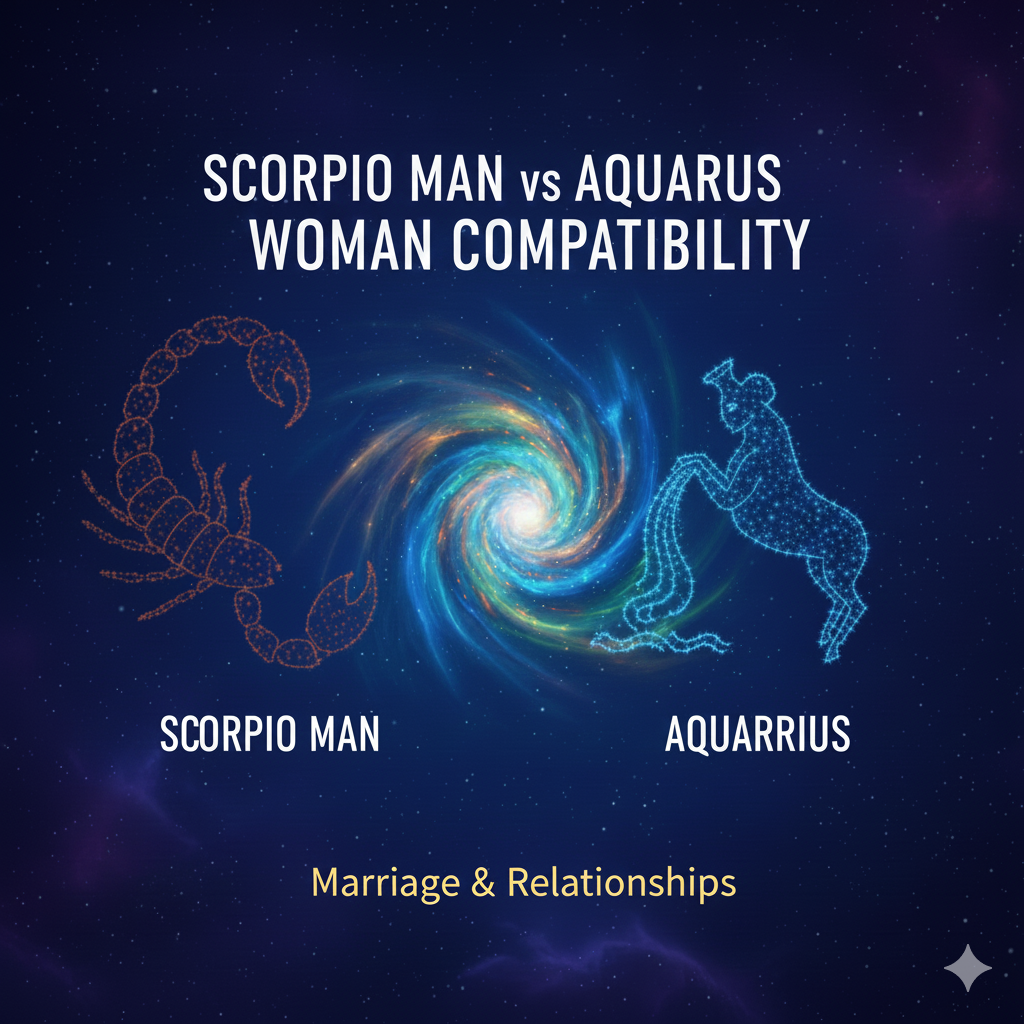 Scorpio and Aquarius
