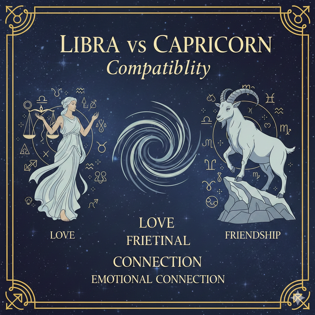 Libra and Capricorn