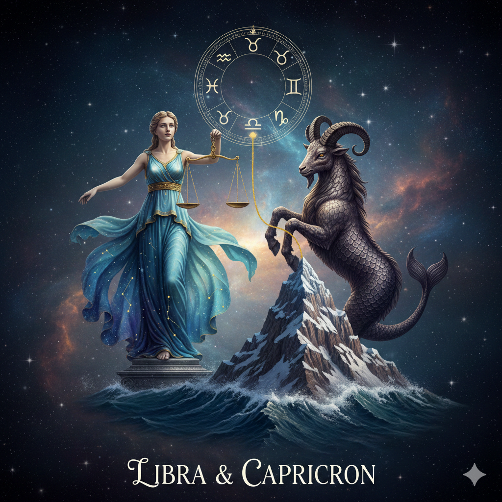 Libra and Capricorn