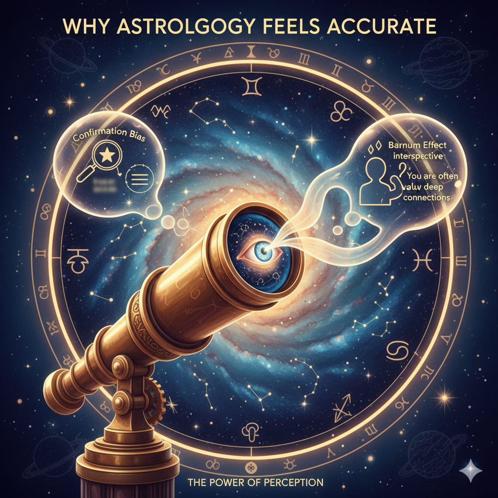Why Astrology Feels Accurate Even When It’s Not Always Right