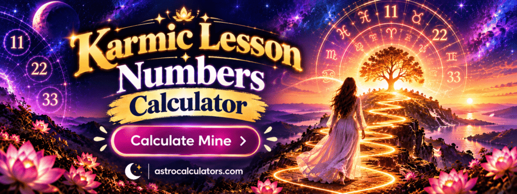 Karmic Lesson Numbers Calculator Band