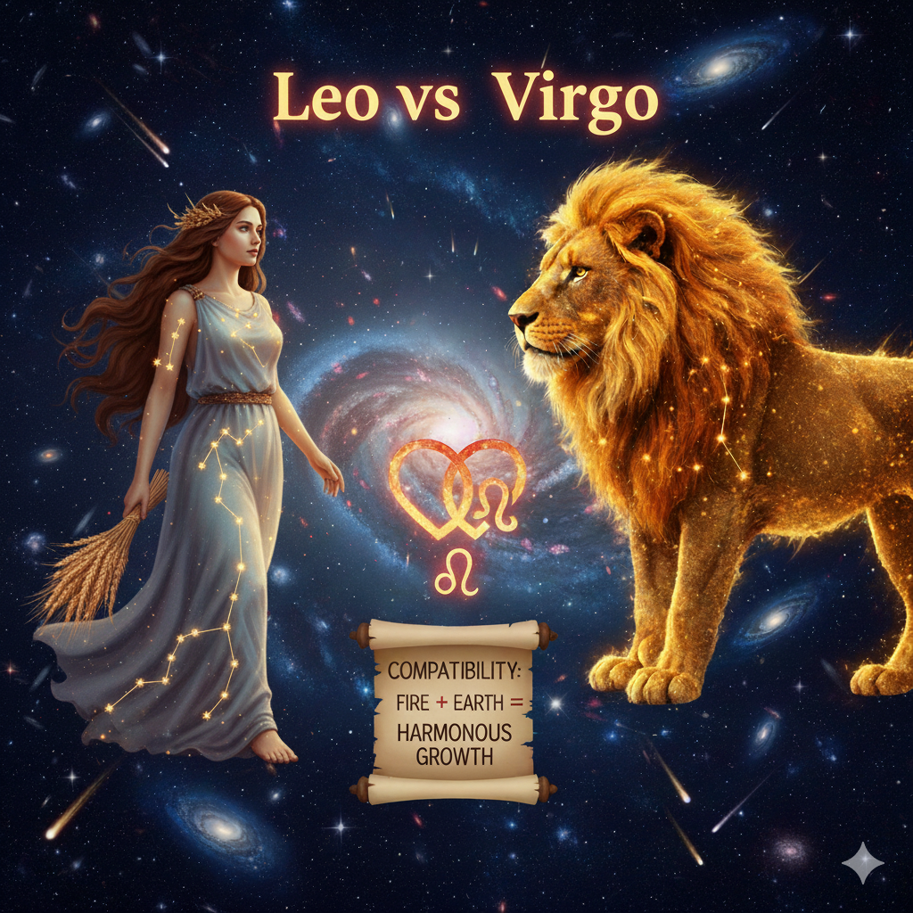 Leo vs Virgo Compatibility 2026: Love, Sex, Emotional & Friendship Match Explained