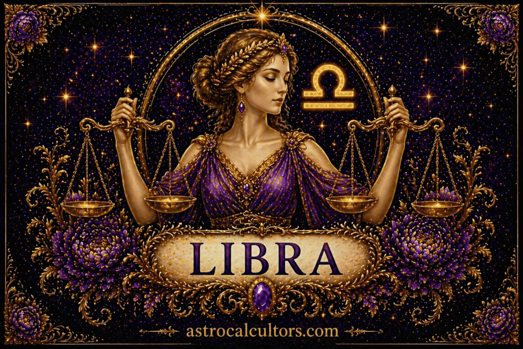 Libra Sign and Symbol
