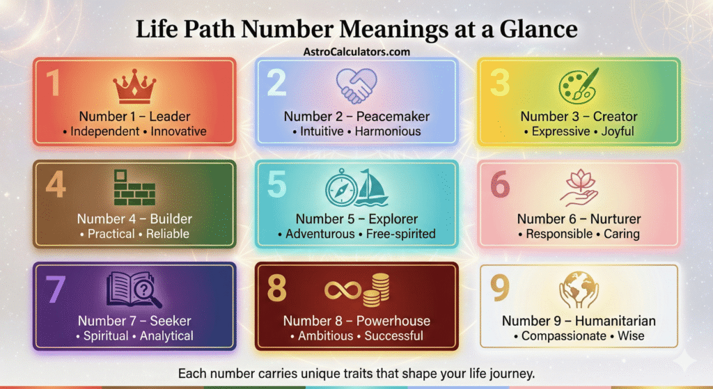 Life Path Number Meaning