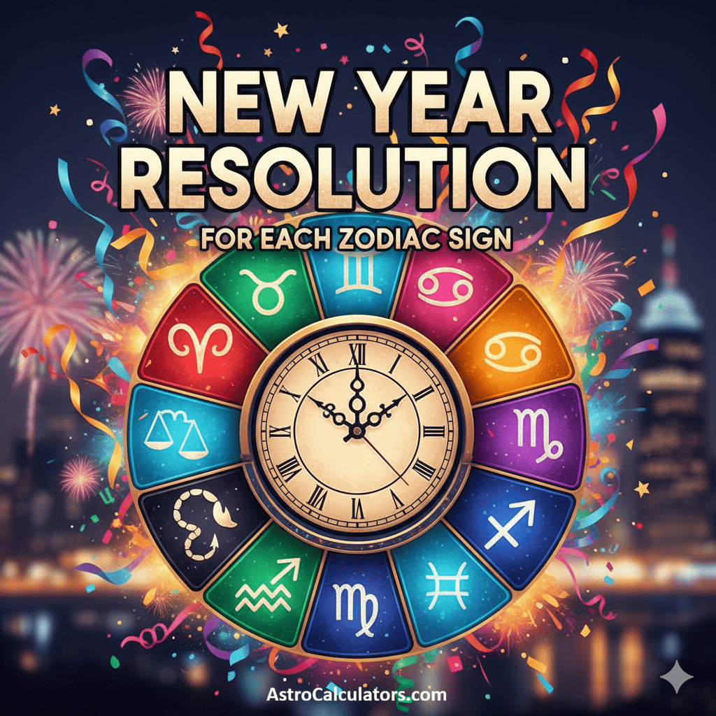 🌟 The Perfect 2026 New Year Resolution for Each Zodiac Sign