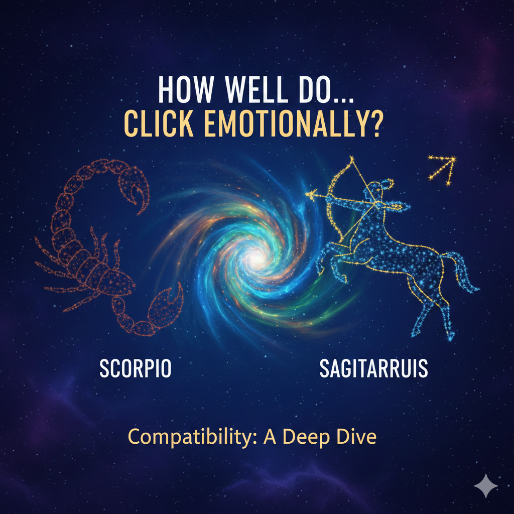 Scorpio and Sagittarius