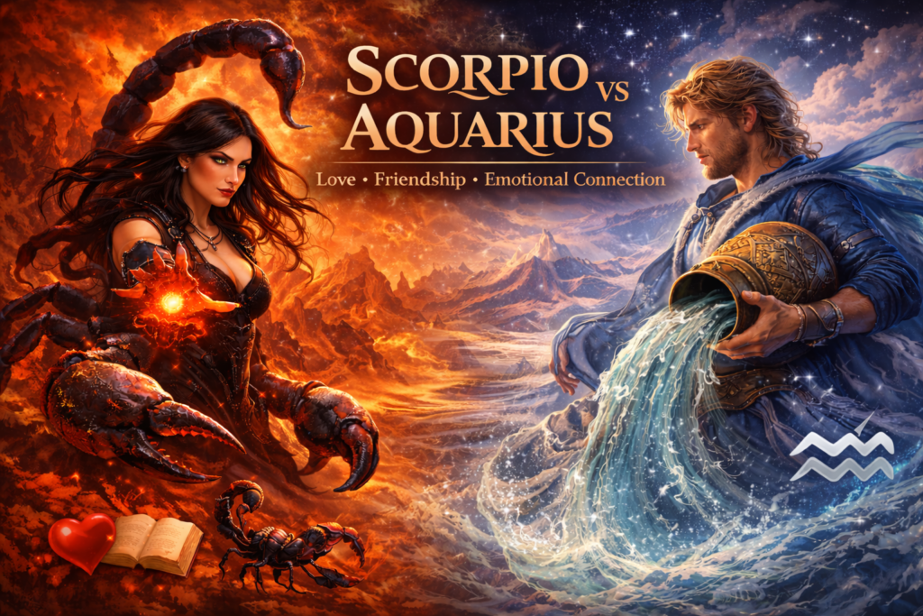 Scorpio vs Aquarius