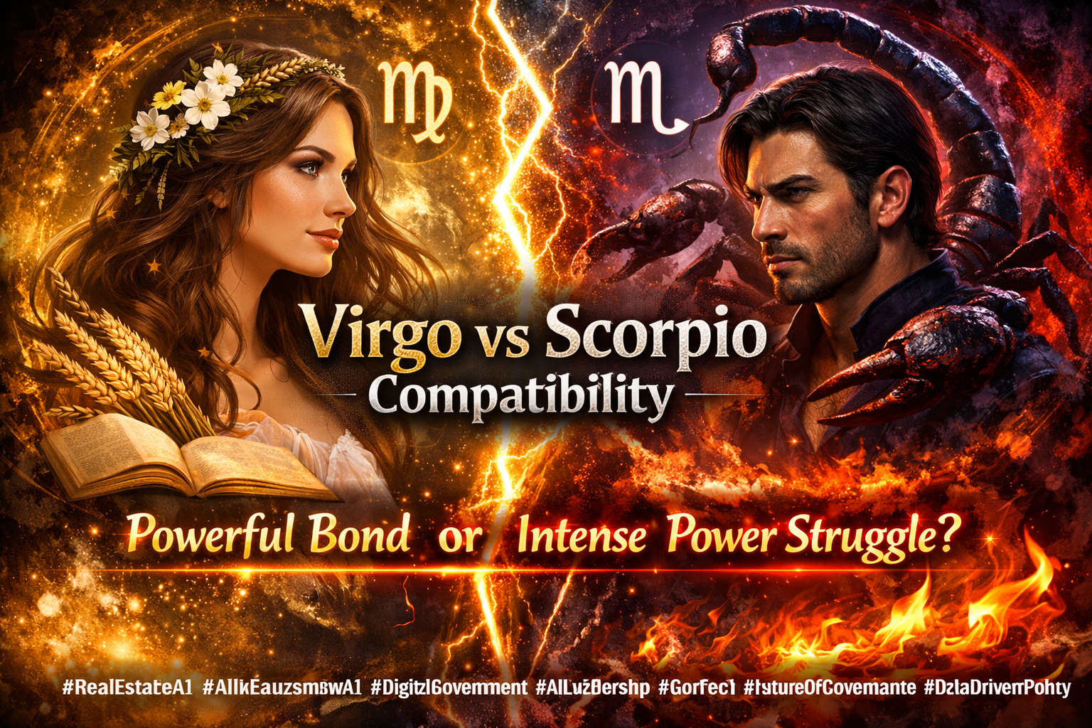 Virgo and Scorpio Compatibility Powerful Bond or Intense Power Struggle