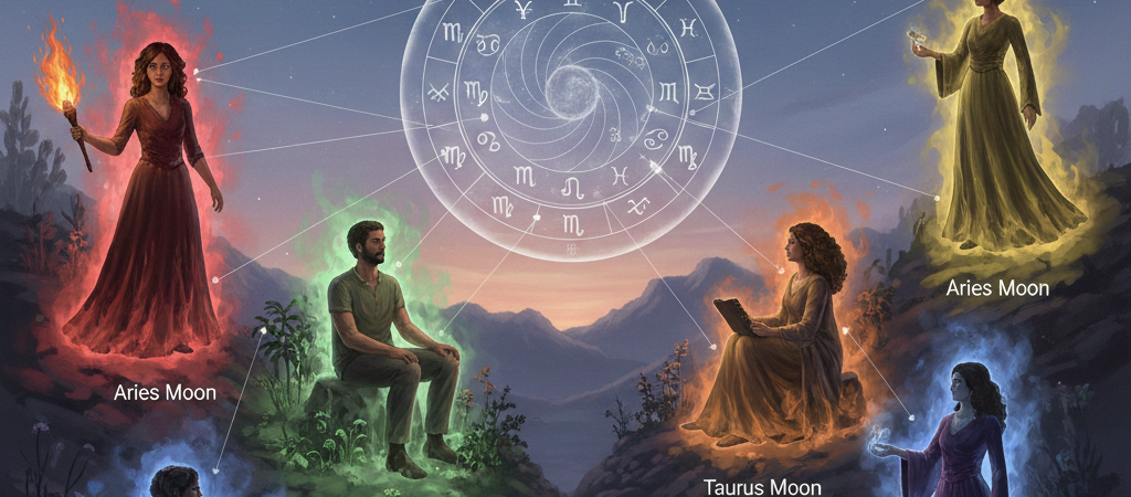 Moon Sign Compatibility Explained: Chart & Best Matches