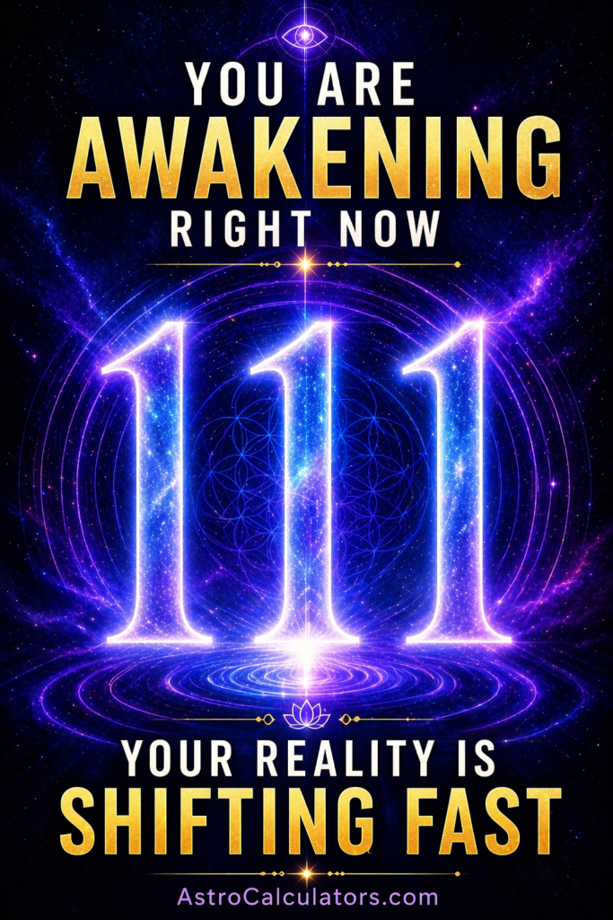 Angel Number 111- Spiritual Awakening