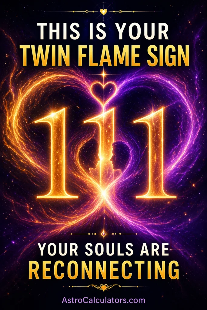 Angel Number 111 and twin Flame