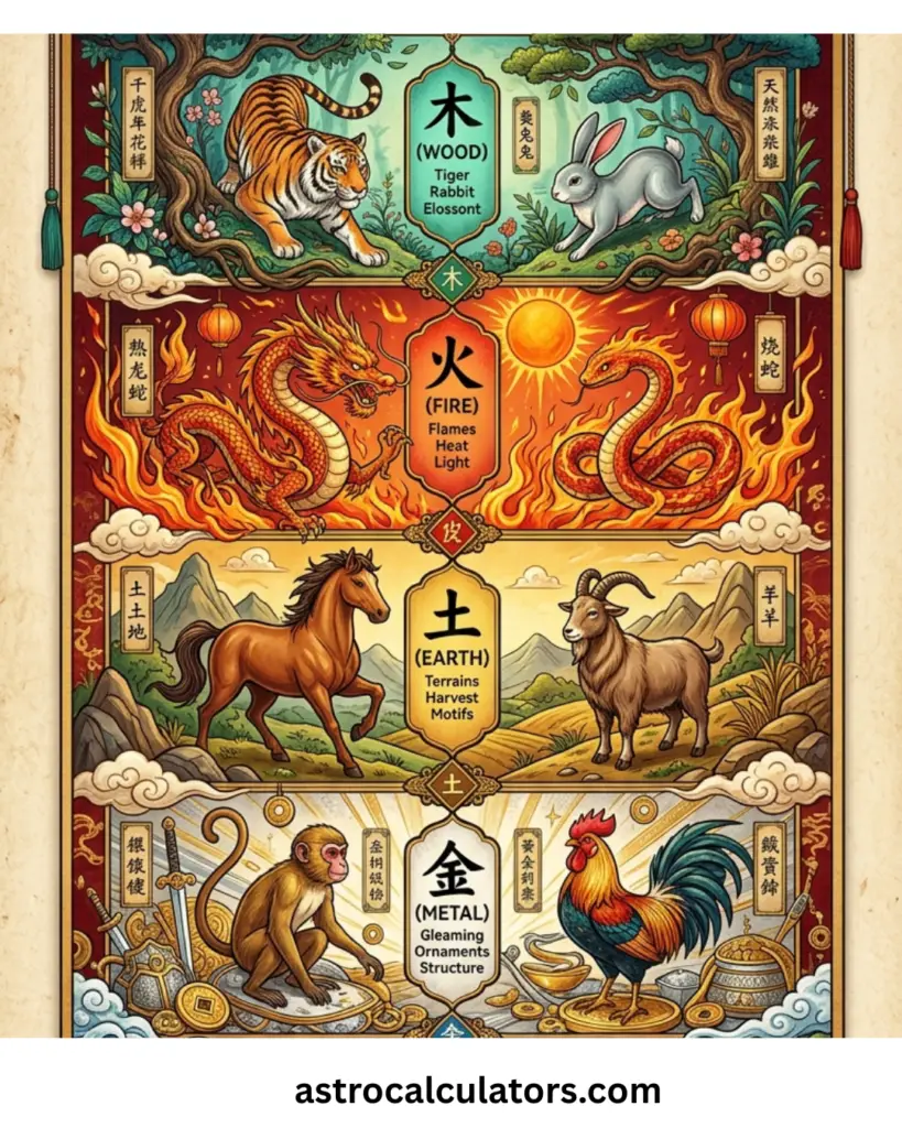 Chinese Zodiac Elements
