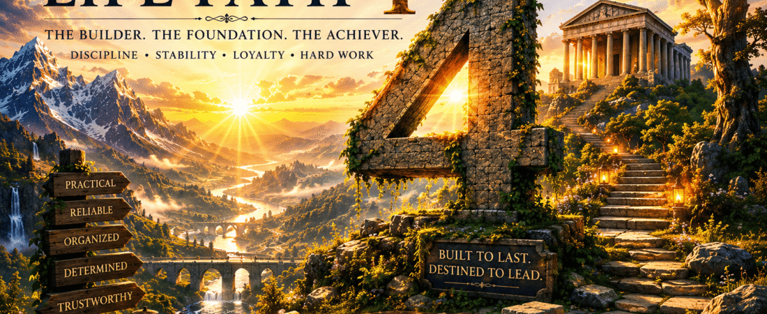 Life Path Number 4 Meaning – The Builder: Traits, Love, Career and Money