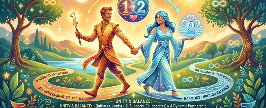 Life Path 1 and 2 Compatibility — What This Pairing Really Means