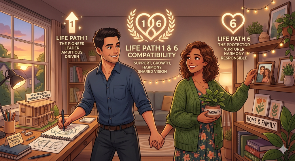 Life Path 1 and 6 Friendship and Communication