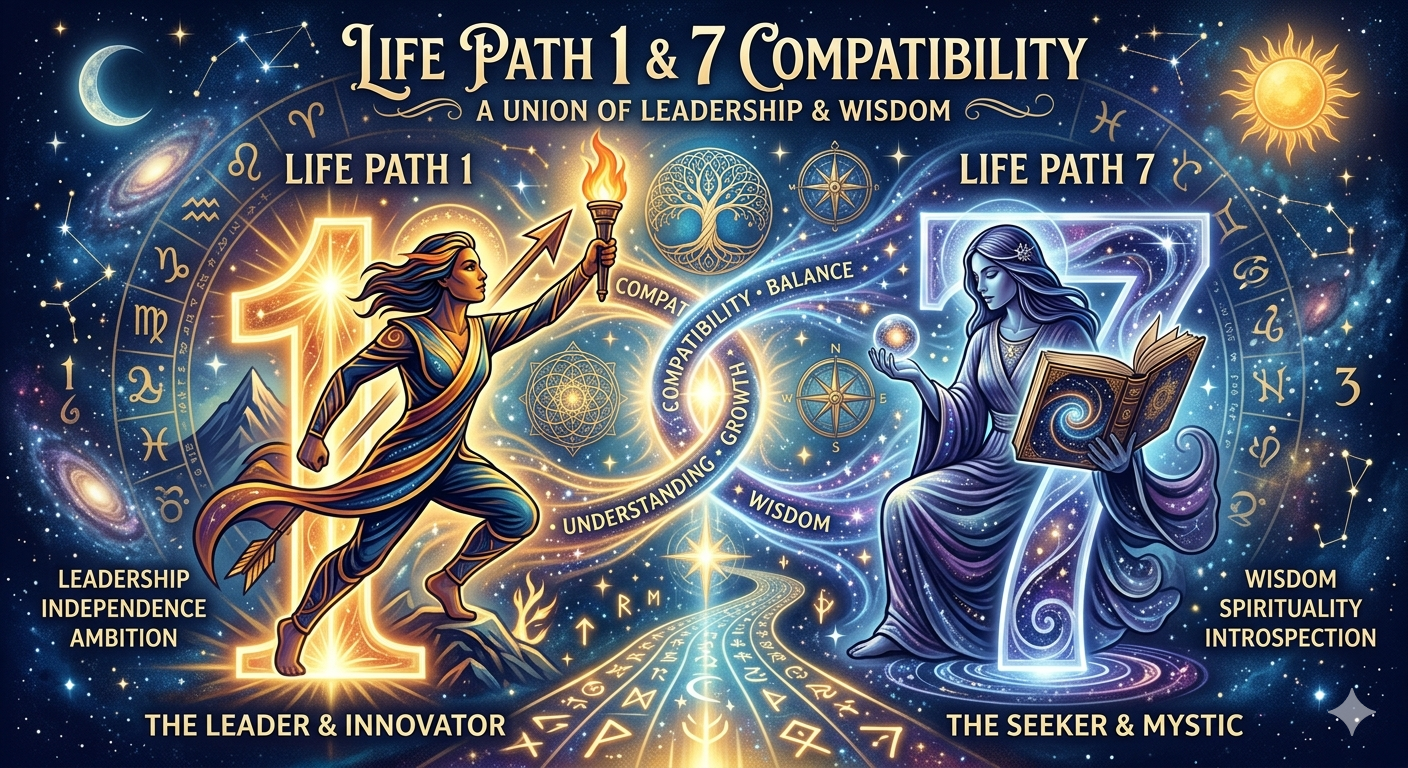 Life Path 1 and 7 Compatibility — What This Pairing Really Means