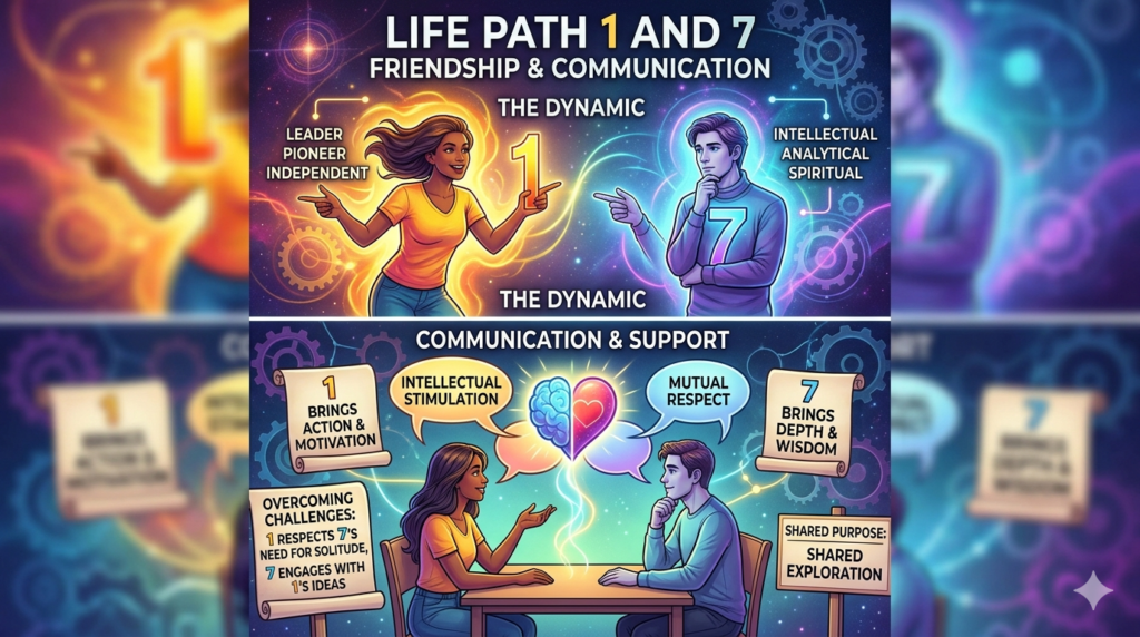Life Path 1 and 7 Friendship and Communication