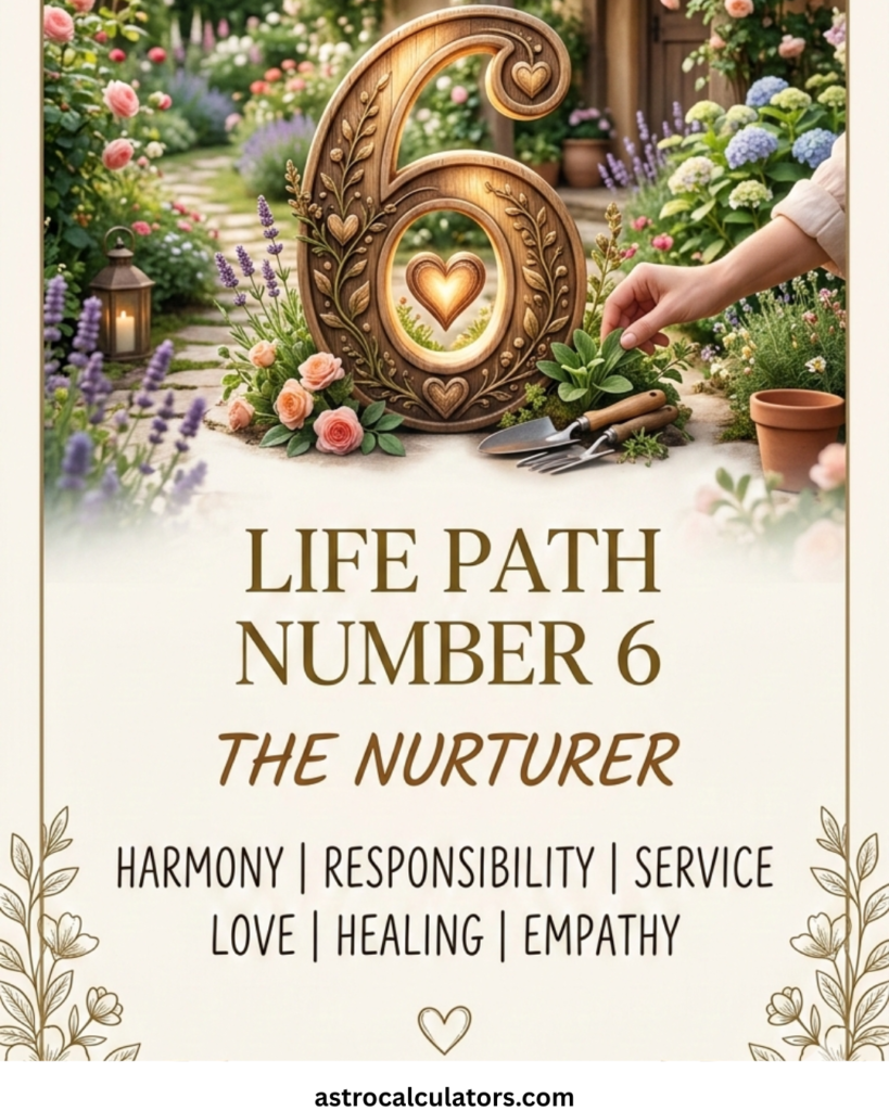 Life Path Number 6 Meaning,