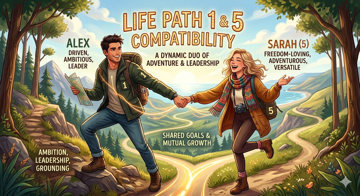 Life Path 1 and 5 Compatibility — What This Pairing Really Means