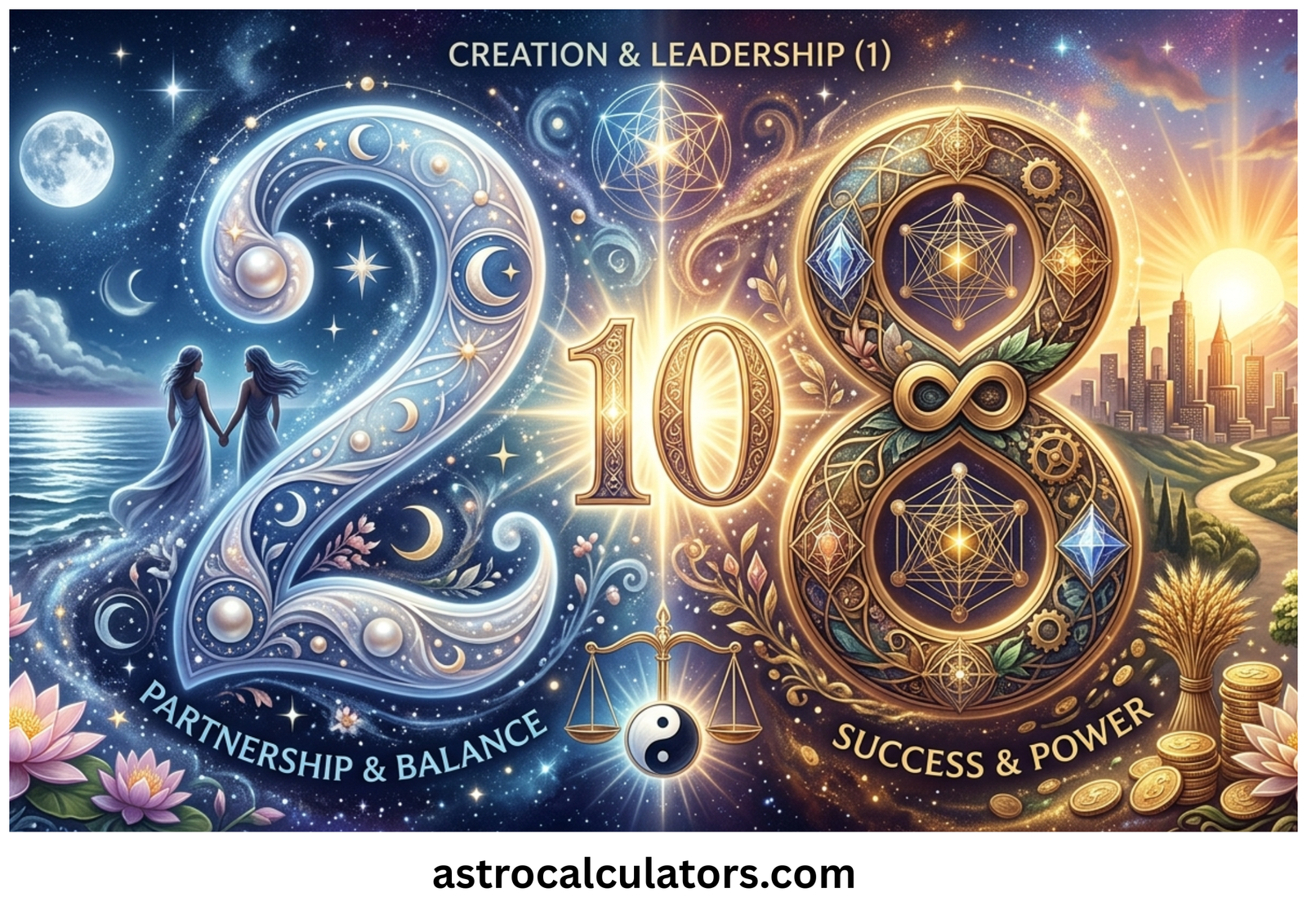 Life Path 2 and 8 Compatibility — Love and Relationships