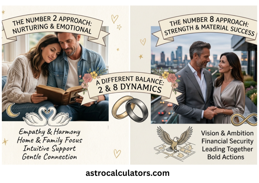 Life Path 2 and 8 Compatibility