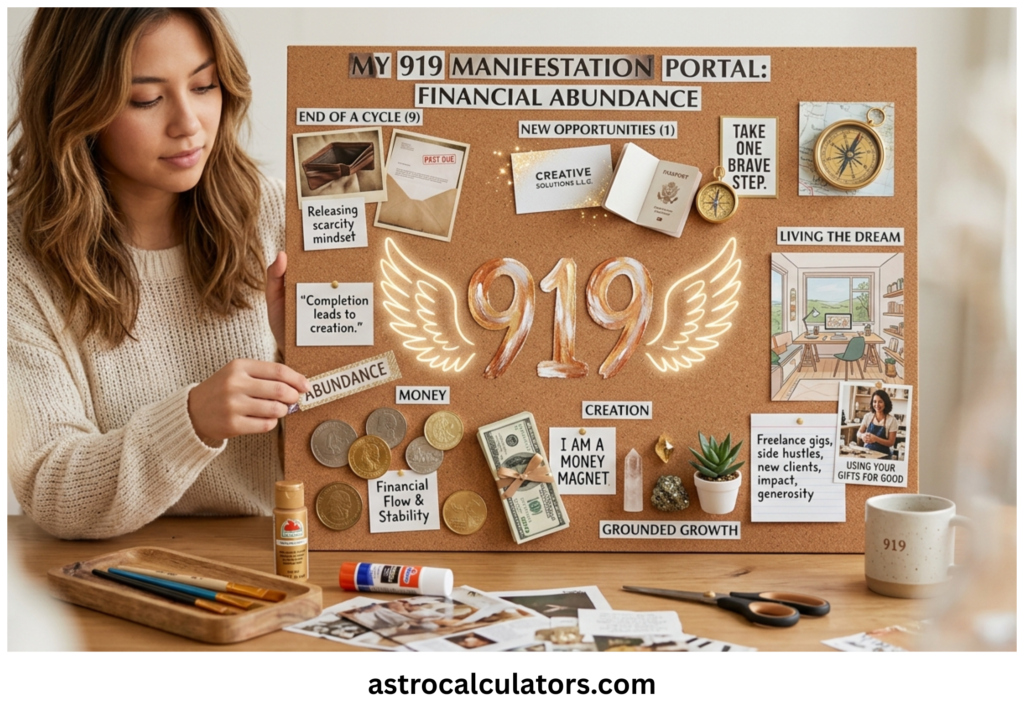 919 angel number meaning money