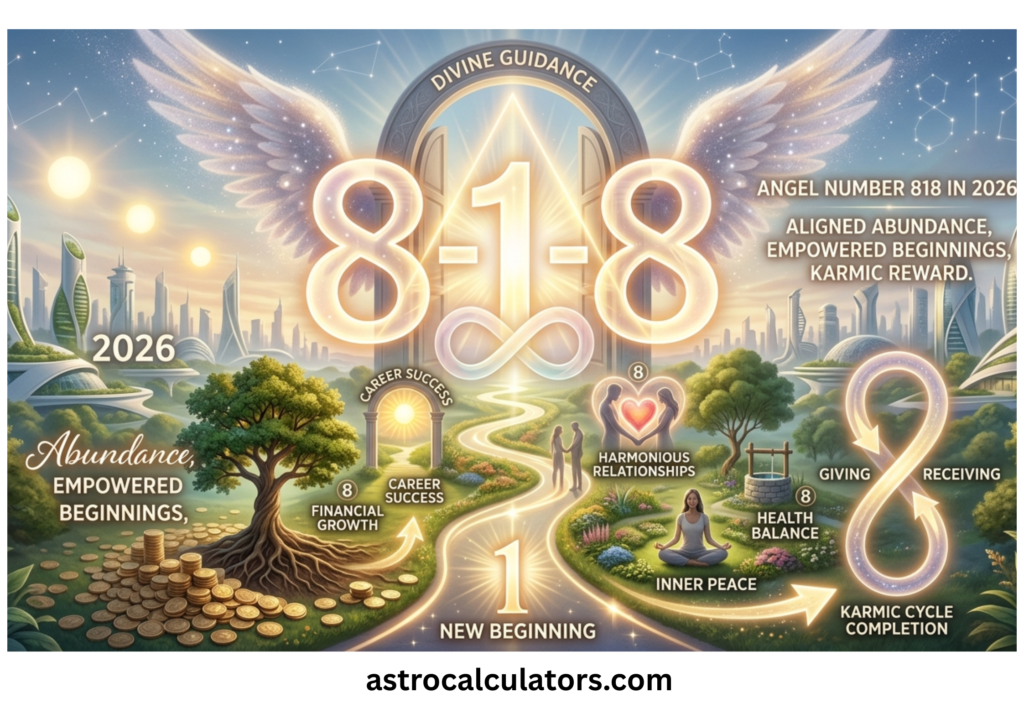 Angel Number 818 Abundance and New Beginnings