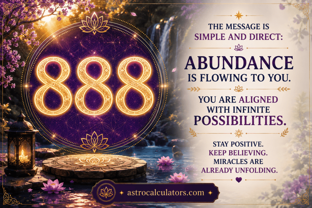 Angel Number 888 Meaning