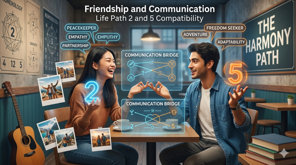 Life Path 2 and 5 Compatibility Friendship and Communication