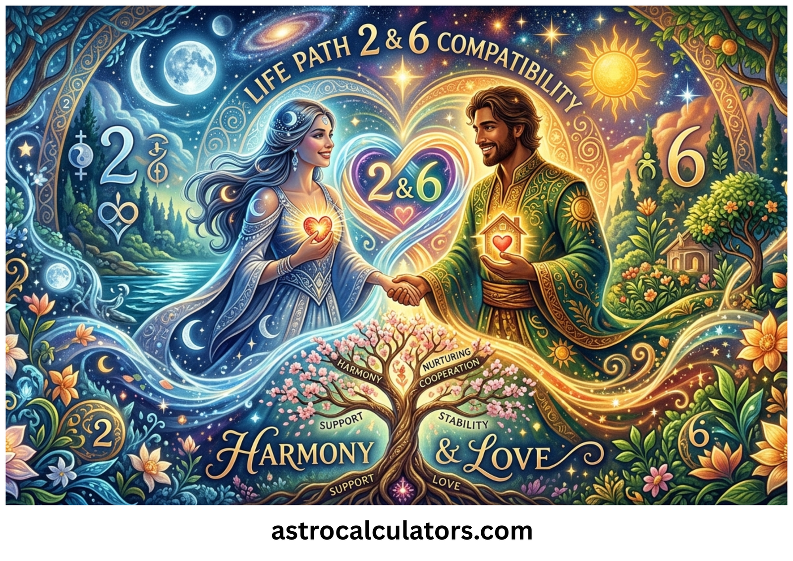 Life Path 2 and 6 Compatibility – What This Pairing Really Means